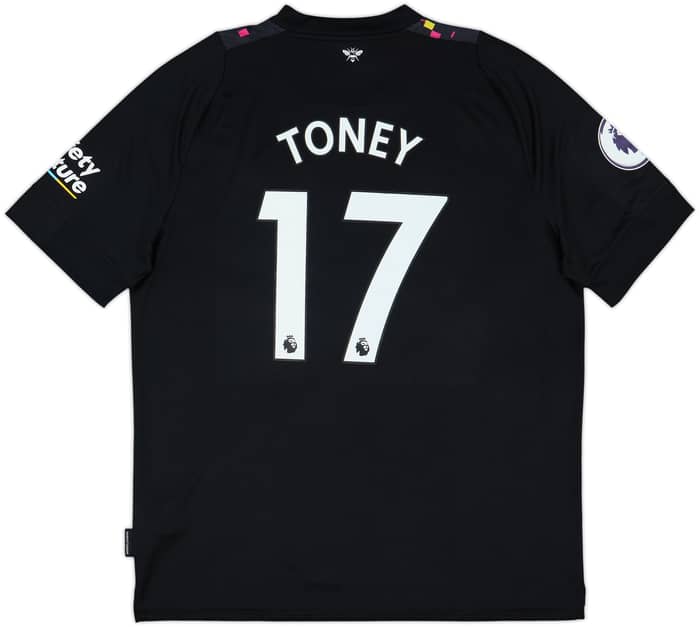 2022-23 Brentford Third Shirt Toney #17 (XXL)