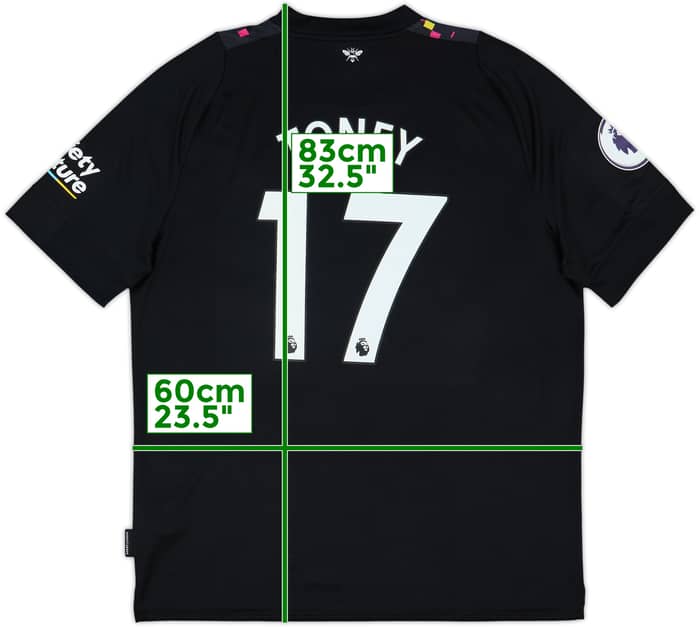 2022-23 Brentford Third Shirt Toney #17 (XXL)