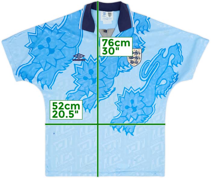 1992-93 England Third Shirt - 7/10 - (L)