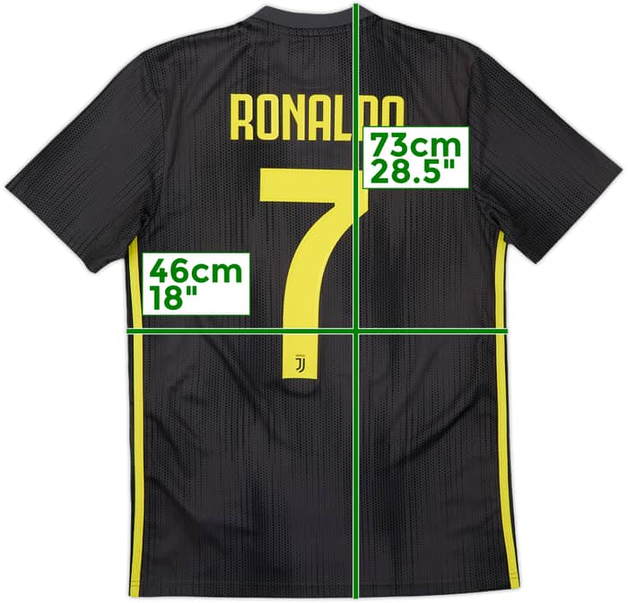 Camiseta de la tercera equipación del Juventus 2018-19 Ronaldo #7 - 6/10 - (S)