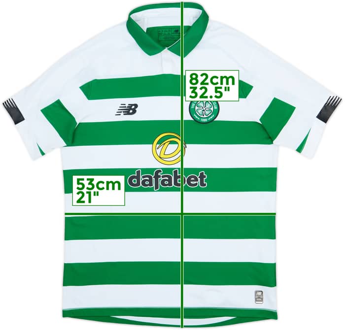 2019-20 Celtic Home Shirt - 8/10 - (L)