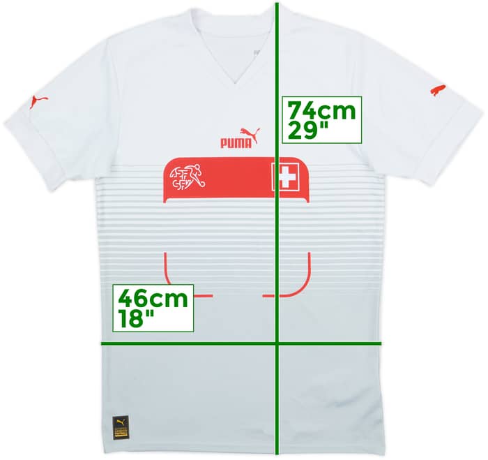2022-23 Switzerland Away Shirt - 10/10 - (S)