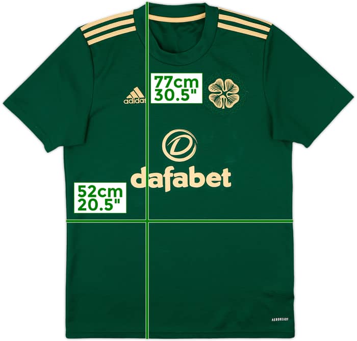 2021-22 Celtic Away Shirt - 8/10 - (M)