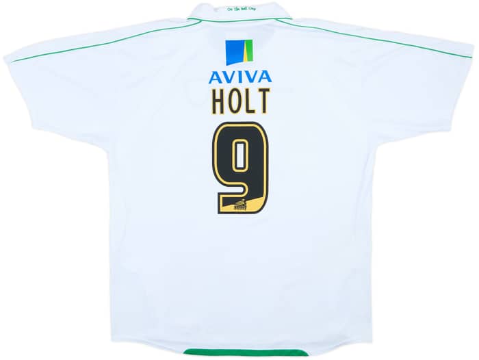 2009-11 Norwich Away Shirt Holt #9 - 6/10 - (3XL)