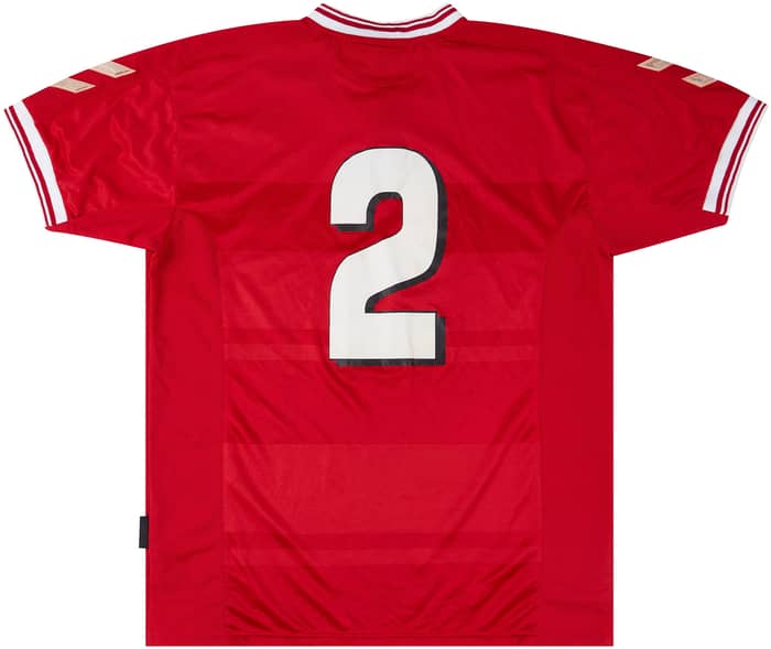 2000-02 Denmark Match Issue Home Shirt #2 (Colding)