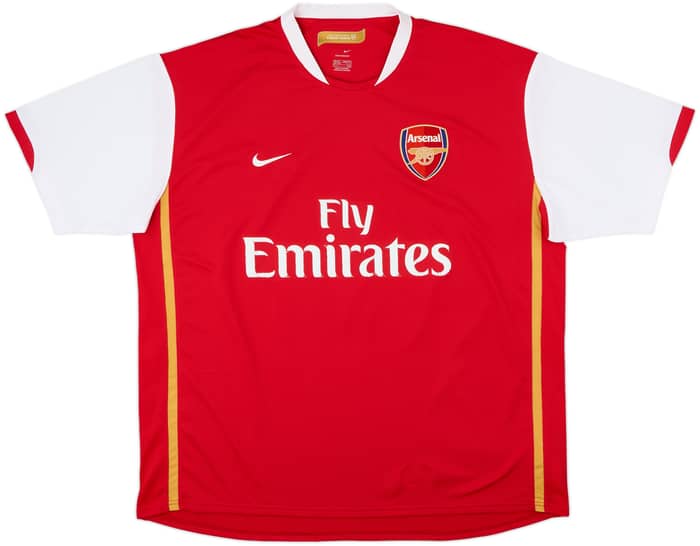 2006-08 Arsenal Home Shirt Fabregas #4 - 6/10 - (XXL)