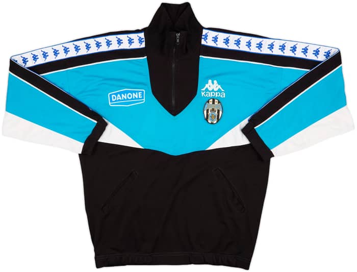 1992-93 Juventus Kappa 1/4 Zip Track Jacket - 7/10 - (XL)