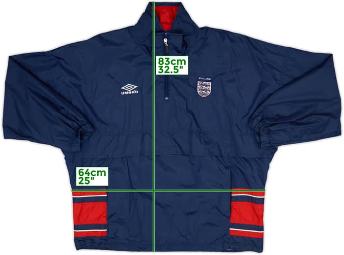 2000-02 England Umbro Rain Jacket - 8/10 - (XL)