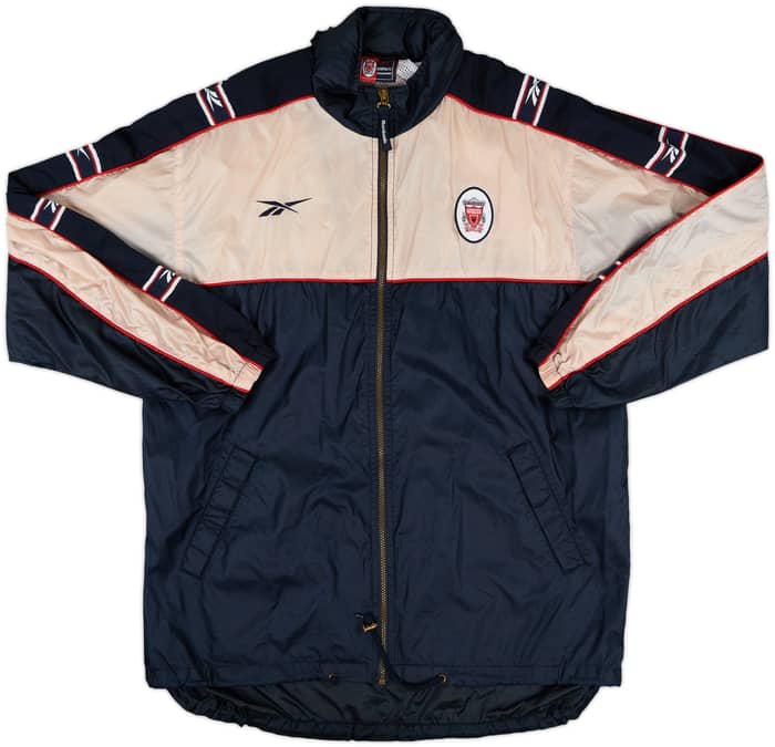 1996-97 Liverpool Reebok Hooded Rain Jacket - 5/10 - (L)