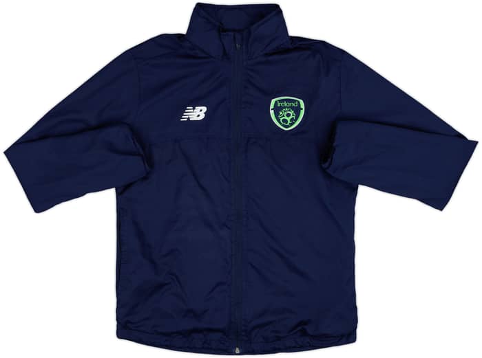 2017-18 Ireland New Balance 1/4 Zip Drill Top - 8/10 - (S)