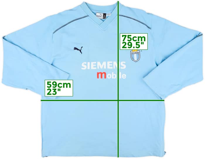 2002-03 Lazio Puma Sweat Top - 8/10 - (L)