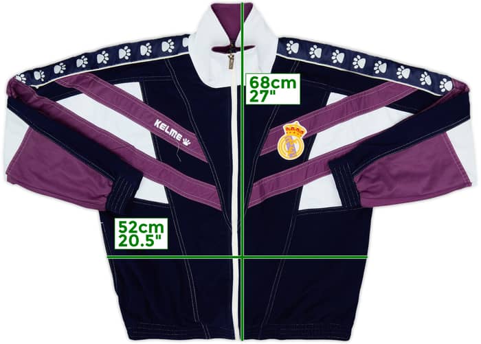 1997-98 Real Madrid Kelme Track Jacket - 8/10 - (S)