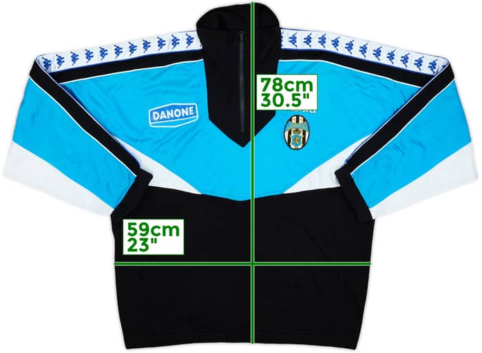 1992-93 Juventus Kappa 1/4 Zip Track Jacket - 7/10 - (L)
