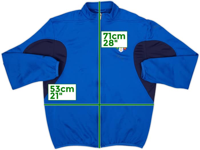 2006-08 Italy Puma Track Jacket - 5/10 - (XL.Boys)