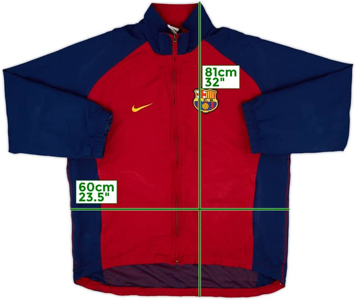 2000-01 Barcelona Nike Track Jacket - 8/10 - (M)