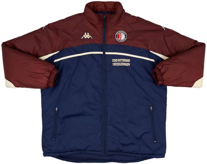 2003-04 Feyenoord Kappa Padded Bench Coat - 8/10 - (XXL)