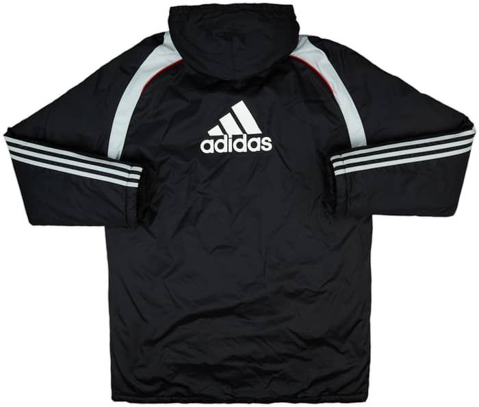 2008-09 Liverpool adidas Padded Bench Coat - 8/10 - (L)