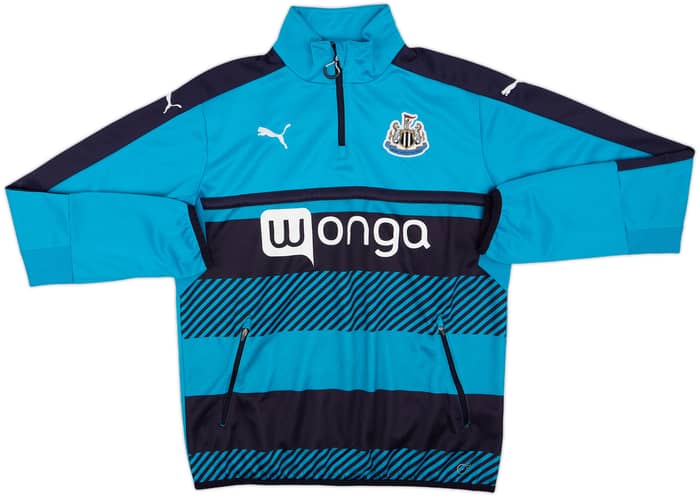2016-17 Newcastle Puma 1/4 Zip Drill Top - 8/10 - (L)