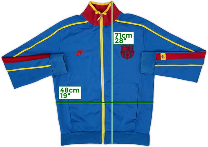 2008-09 Barcelona Nike Track Jacket - 8/10 - (M)