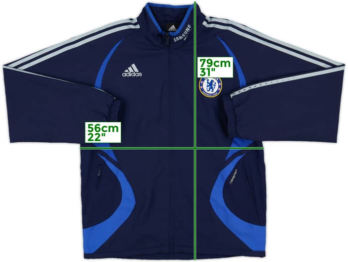 2006-07 Chelsea adidas Track Jacket - 8/10 - (M)