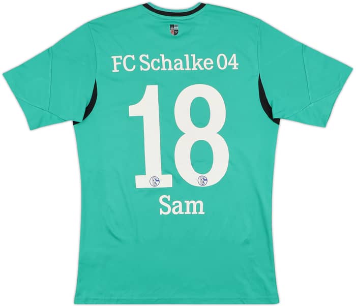 2013-15 Schalke Third Shirt Sam #18 - 5/10 - (XL.Boys)