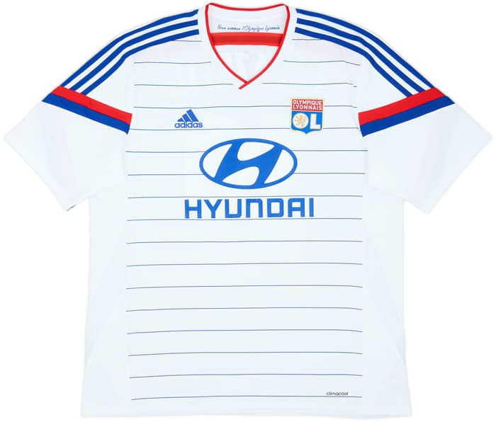 2014-15 Lyon Home Shirt Lacazette #10 - 8/10 - (XL)