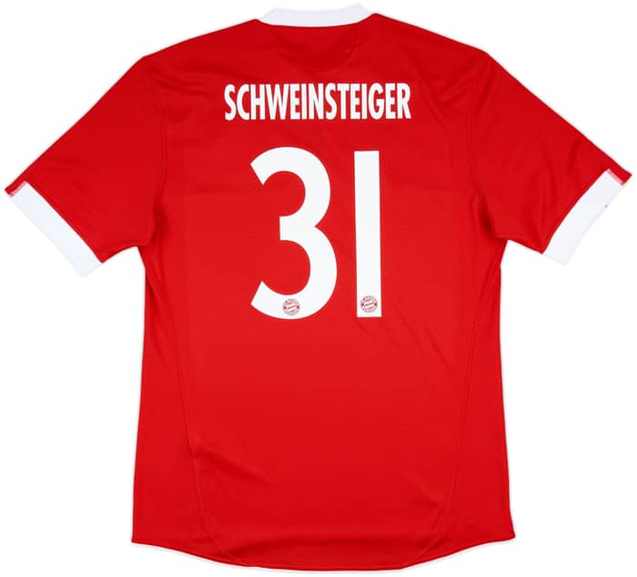 2009-10 Bayern Munich Player Issue Home Shirt Schweinsteiger #31 - 9/10 - (XL)