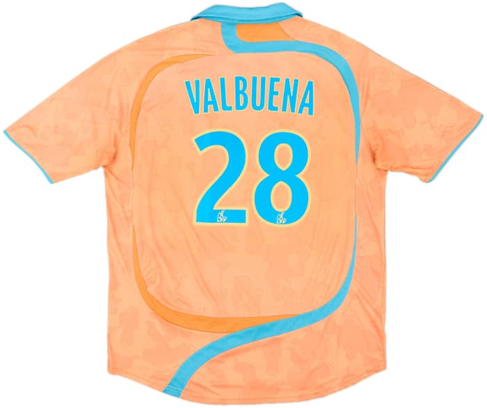 2007-08 Olympique Marseille Third Shirt Valbuena #28 - 7/10 - (XL)