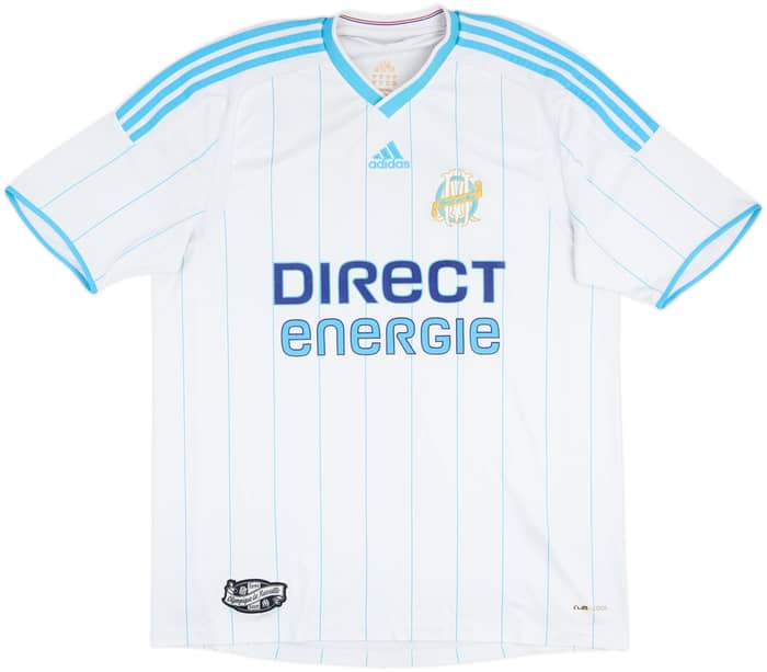 2009-10 Olympique Marseille Home Shirt Ben Arfa #10 - 6/10 - (XL)