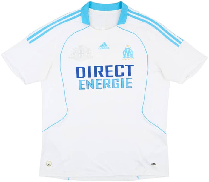 2008-09 Olympique Marseille Home Shirt Ben Arfa #20 - 9/10 - (3XL)