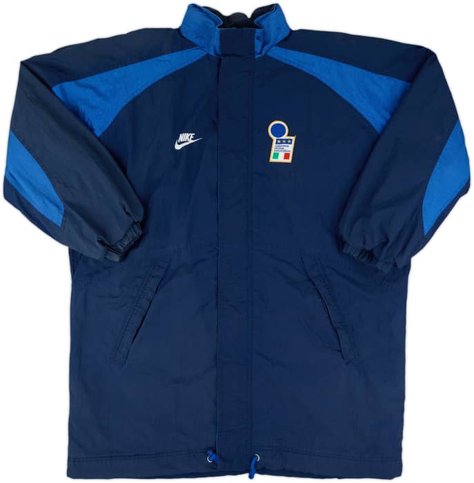 1996-97 Italy Nike Padded Bench Coat - 8/10 - (M)