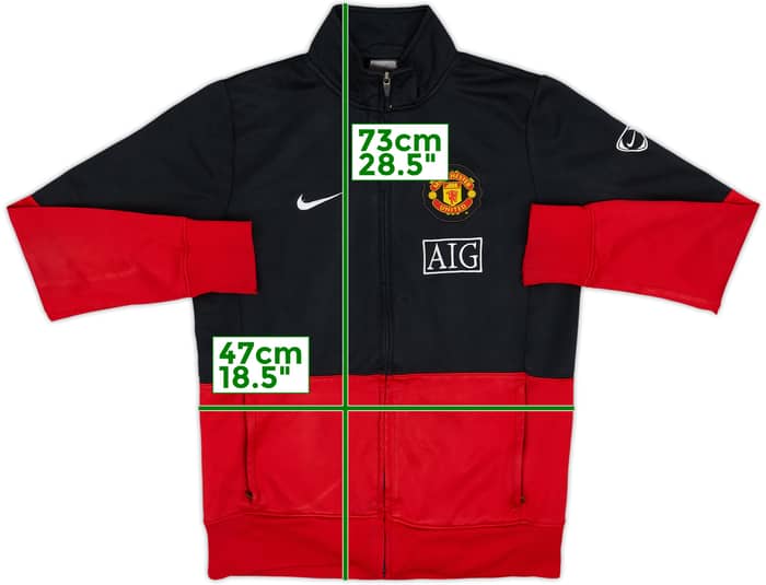 2009-10 Manchester United Nike Track Jacket - 6/10 - (M)