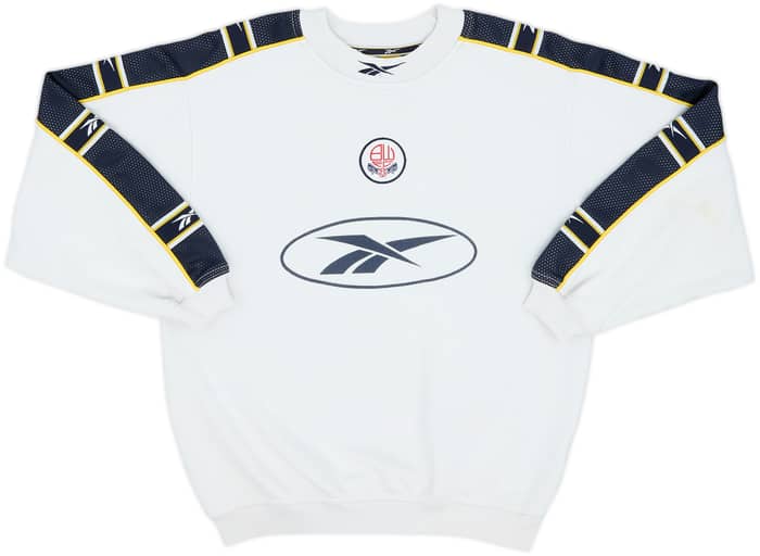 1997-99 Bolton Reebok Sweat Top - 6/10 - (XS)
