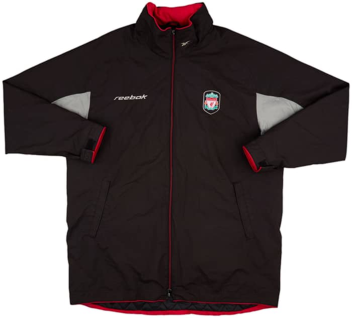 2002-03 Liverpool Reebok Hooded Rain Jacket - 6/10 - (XL)