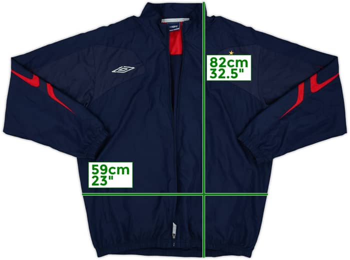 2004-05 England Umbro Track Jacket - 4/10 - (XL)