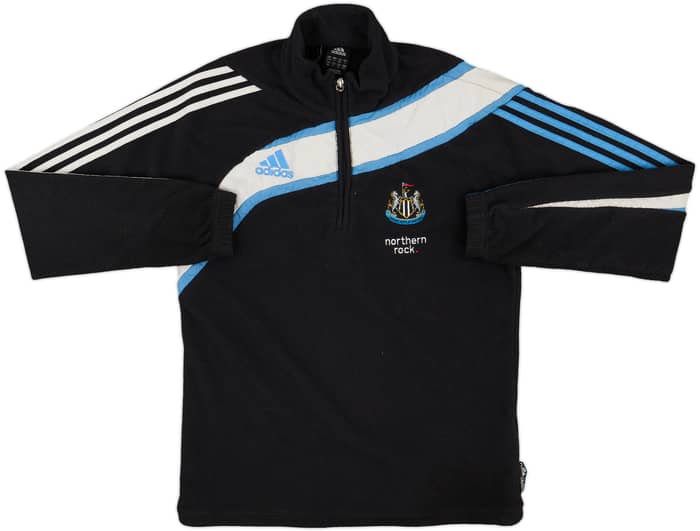 2009-10 Newcastle adidas 1/4 Zip Fleece Top - 7/10 - (S)