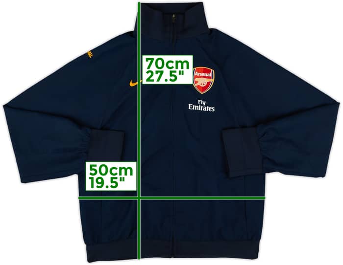 2008-09 Arsenal Nike Track Jacket - 8/10 - (S)