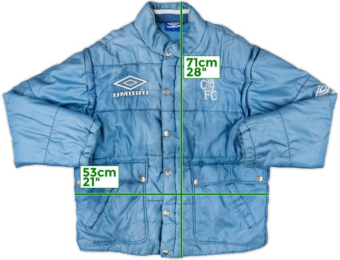 1995-97 Chelsea Umbro Padded Bench Coat - 7/10 - (M)