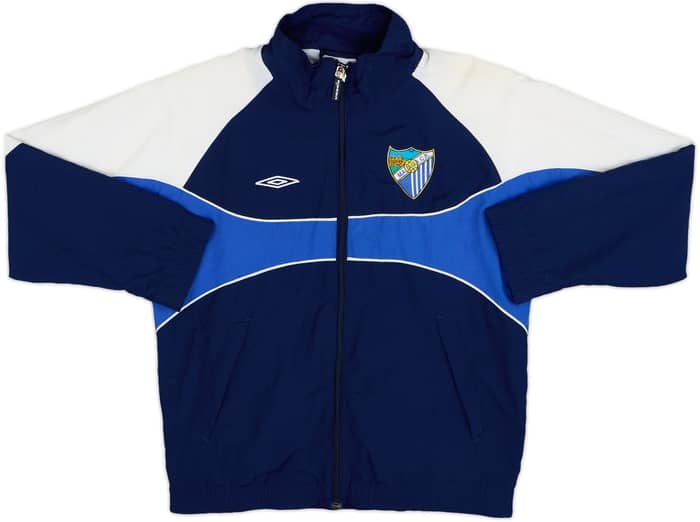 2001-02 Malaga Umbro Track Jacket - 7/10 - (L.Boys)