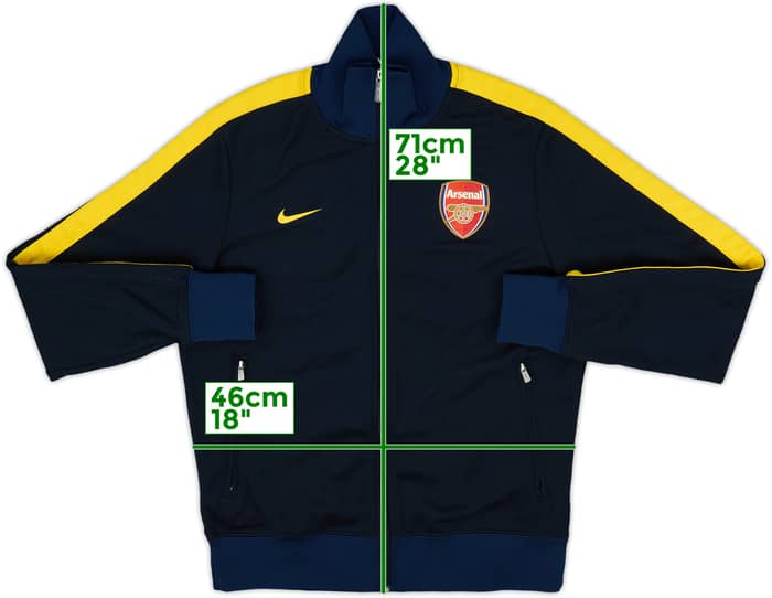 2012-13 Arsenal Nike Track Jacket - 10/10 - (M)