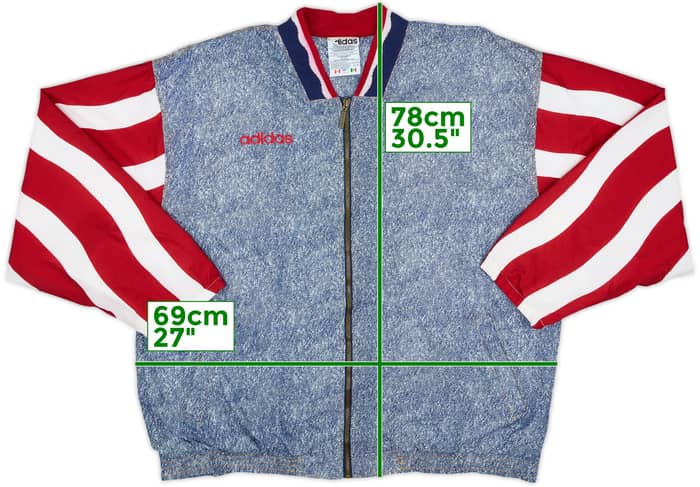 1994 USA adidas Bomber Jacket - 8/10 - (XL)