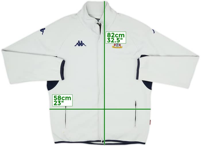 2004-05 Tottenham Kappa Hooded Track Jacket - 8/10 - (XXL)