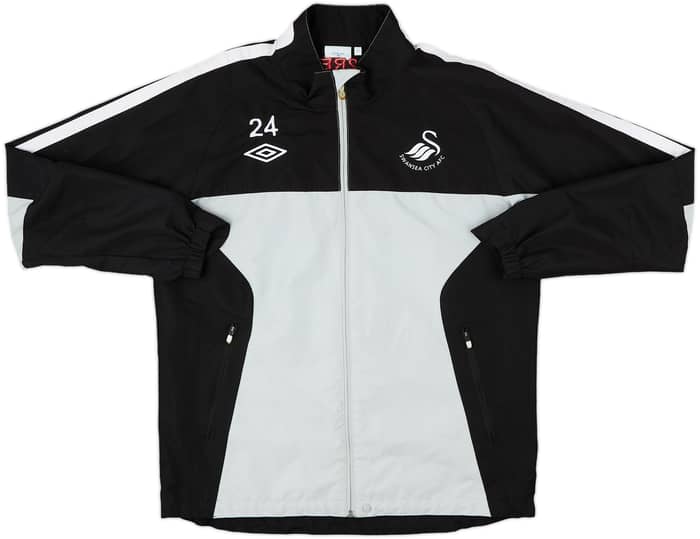 2010-11 Swansea City Player Issue Umbro Rain Jacket #24 (J.Allen) - 7/10 - (M)