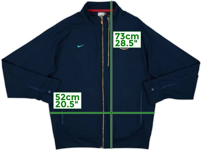 2007-08 Barcelona Nike Track Jacket - 7/10 - (M)