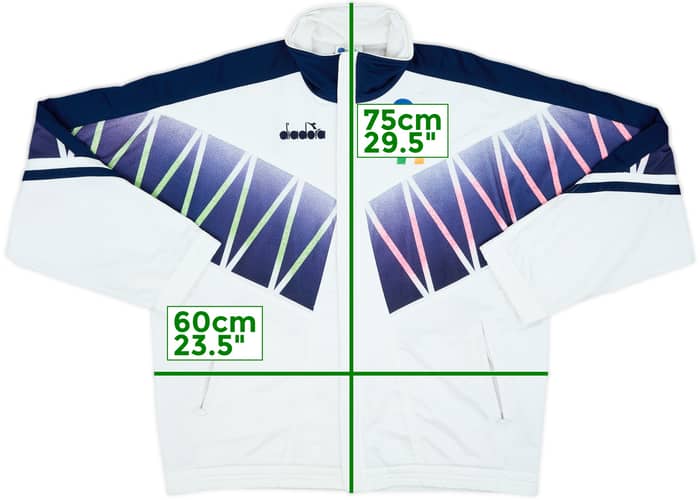 1994 Italy Diadora Track Jacket - 5/10 - (L)