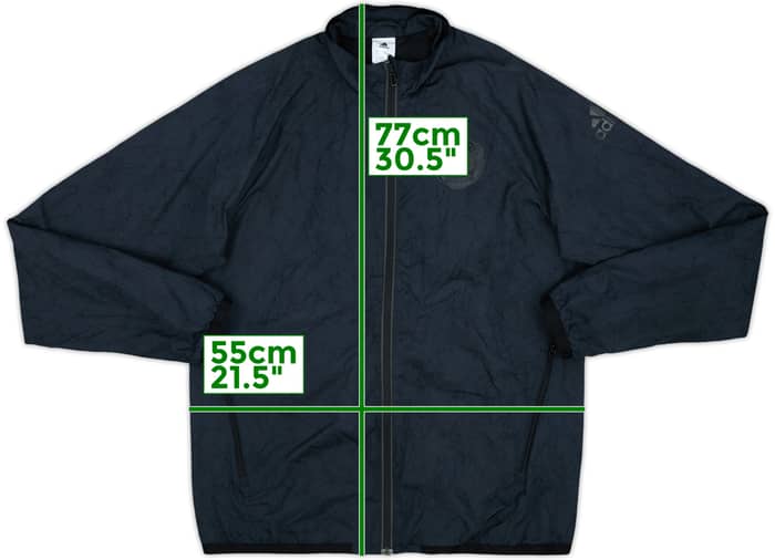 2016-17 Manchester United adidas Track Jacket - 8/10 - (M)