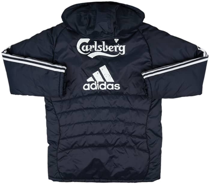 2006-07 Liverpool adidas Padded Bench Coat - 6/10 - (L.Boys)