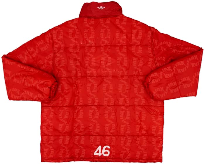 1998-99 Ajax Umbro Padded Bench Coat - 8/10 - (L)