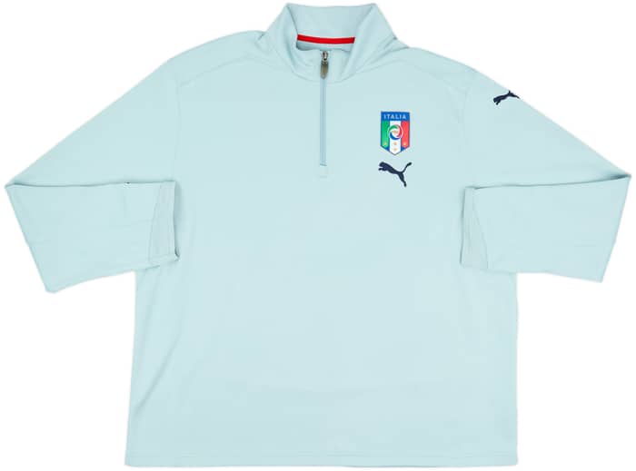 2008-09 Italy Puma 1/4 Zip Drill Top - 8/10 - (XXL)