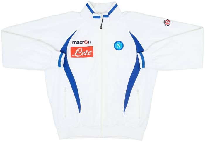 2009-10 Napoli Macron Track Jacket - 8/10 - (L)